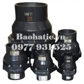 Van 1 chiều lá lật PVC VANFIT D27, D34, D42, D48, D60, D75, D90, D110, D125, D140, D160, D200